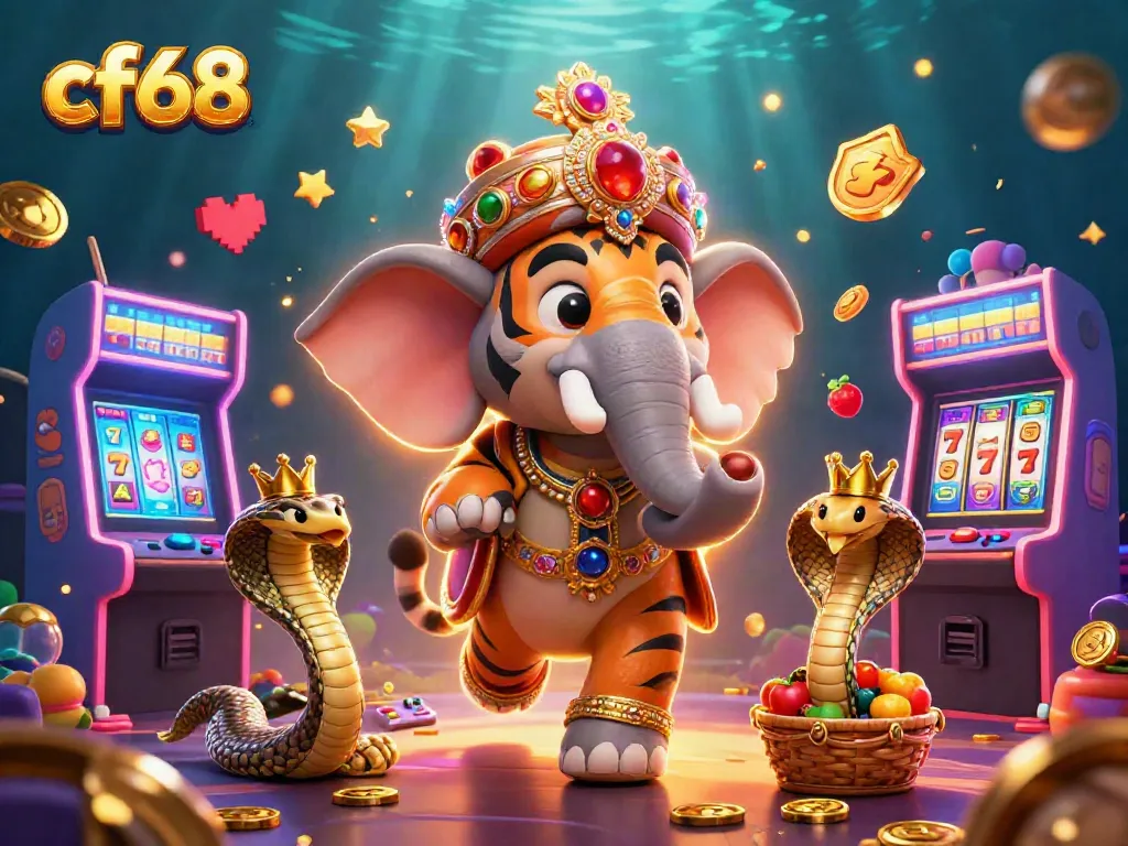 Play vibrant casino games like cf68 with an ornate maharaja and dazzling elements.