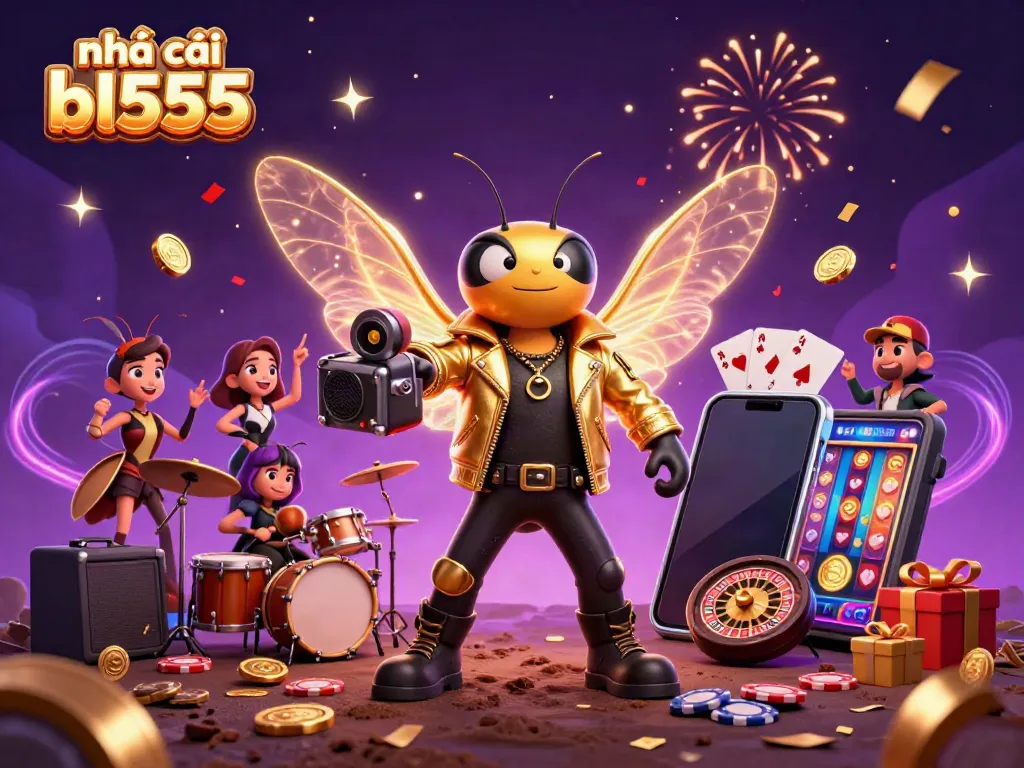 Experience the excitement of nhà cái bl555 with unique gambling elements and colorful characters.
