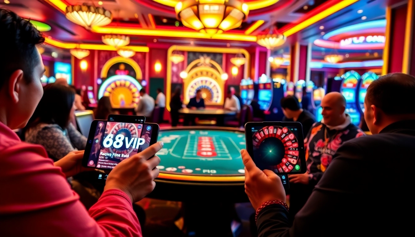 Tải App Nhà Cái 68VIP and enjoy thrilling multiplayer casino experiences.