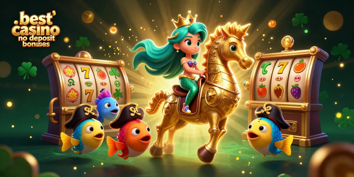 Experience the best casino no deposit bonuses with vibrant 3D characters and immersive gaming elements.