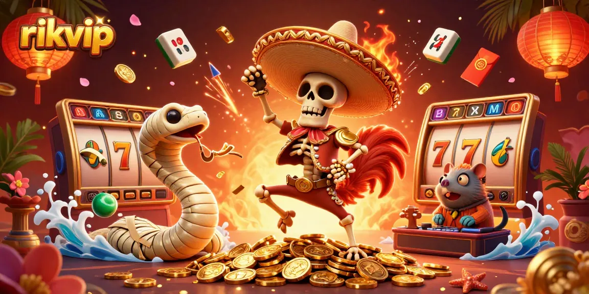 Engage with rikvip's vibrant online casino scene featuring thrilling slot games and exciting jackpots.